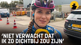 Ilse Pluimers laat zich zien aan het grote publiek in Simac Ladies Tour [upl. by Birdt]