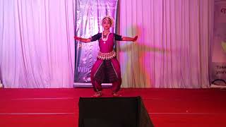 18 Abeshas Odissi Dance Performance on Basant Pallavi [upl. by Kirad]