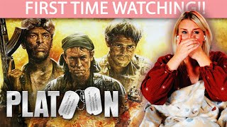 PLATOON 1986  FIRST TIME WATCHING  MOVIE REACTION [upl. by Aicekan687]