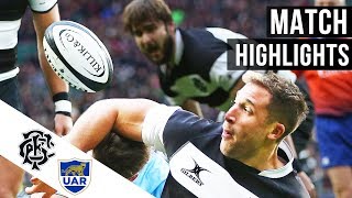 Barbarians 3835 Argentina  Drop Goal At The Death Decides Thriller  Highlights  2018 [upl. by Whitehurst]