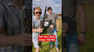 35 Temu Body Armor tested SHOCKING RESULTS [upl. by Llevra]