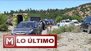 EXTRA Amplio operativo de búsqueda por accidente en rio Loncomilla [upl. by Gowon]