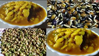 Simer Bichir Diya Dalna  Edamame Seeds Recipe  Dalna Recipe [upl. by Yhtuv]