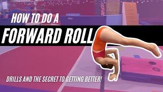 How to Do a Forward Roll in Gymnastics [upl. by Anatol]