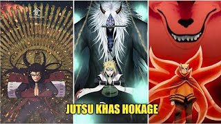 JUTSU KHAS HOKAGE 1 SAMPAI 7 YANG SEBENARNYA [upl. by Karia602]