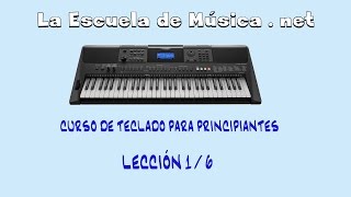 Como tocar piano para principiantes  lección 16  un nuevo ejercicio Yamaha PSRE453 [upl. by Michaeline]