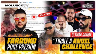 Farruko le tira a Anuel denuevo  Ultima ronda del quotTirale a Anuel Challenge [upl. by Laersi]