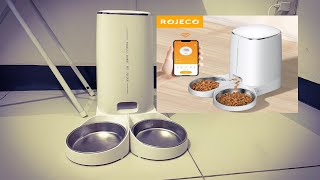 Rojeco automatic pet feeder [upl. by Zales]