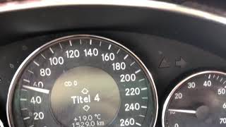 Mercedes E500 w211 387hp acceleration full pull [upl. by Aiak]