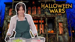 How to Make Isomalt Rocks with Shinmin Li  Halloween Wars  Food Network [upl. by Assille]