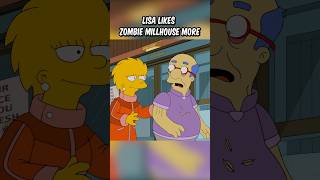 Lisa likes Zombie Millhouse more [upl. by Oirazan]