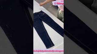 How to folding pants in autumn and winter shorts fashion foldingclothes trending [upl. by Ayanej]