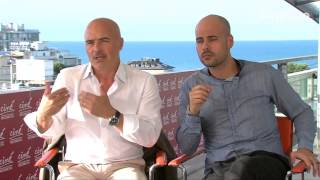 Zingaretti e DAmore in Perez quotÈ sempre una sfida nonostante Montalbano e Gomorraquot [upl. by Jameson]