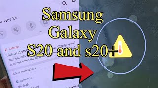 Samsung Galaxy S20S20 Plus  How To Fix quotCharging Paused  Battery Temperature Too Lowquot Error [upl. by Assenay756]