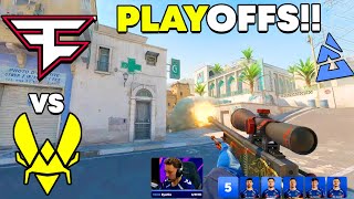 PLAYOFFS  FaZe vs Vitality  HIGHLIGHTS  BLAST Premier 2024  CS2 [upl. by Tunk644]