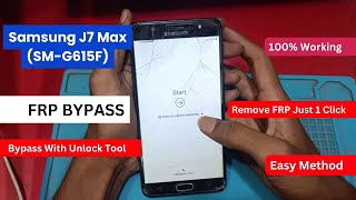 Samsung J7 Max SMG615F Frp Bypass  Google Account Bypass  Android 89 by Unlock Tool [upl. by Iluj]