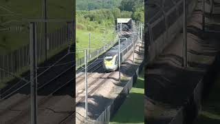 Eurostar Class 374 e320 passes Boxley Tunnel working a service from Paris to London eurostar [upl. by Busey]