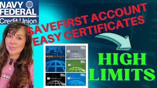 Navy Federal Savefirst Account and Easy Certificates Easy Hacks to Higher Limits nfcu creditcard [upl. by Elenahc]