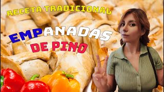 Receta tradicional Empanadas de Pino Chilenas por chilenaincognita y el tío ql [upl. by Areek]