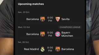 🚨 SERIOUS FIXTURES FOR BARCELONA AFTER THE INTERNATIONAL BREAK 💯 [upl. by Carberry967]