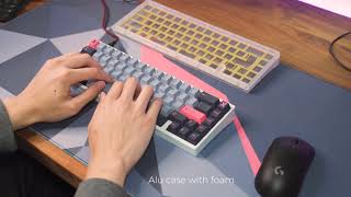 Alu vs Polycarbonate KBD67 Mkii w Alpacas [upl. by Weldon657]