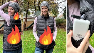 Rex Rabbit Heated Vest Unboxing Demo  Review [upl. by Shira865]