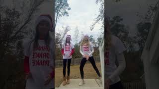 going to christmas parade 4 dance❤️🤍❤️🤍oaradechristmasshortsdance [upl. by Haroun]