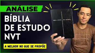 ANALISE BÍBLIA DE ESTUDO NVT EditoraMundoCristao bíbliadeestudo BíbliaNVT estudobiblico [upl. by Casar]