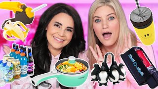 I Tested CRAZY Kitchen Gadgets w iJustine  Part 19 [upl. by Kcinimod]