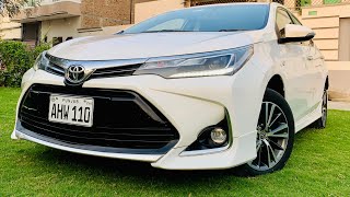 Toyota Corolla Altis Grande 18X total jenian Antique piece Review and price [upl. by Eusassilem]