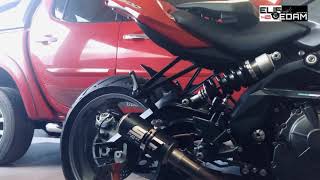 Benelli TNT600 SC PROJECT Exhaust Sound Like [upl. by Marela]