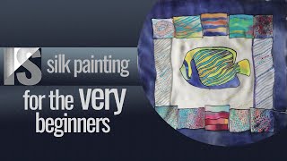 Step by Step Silk Painting for the VERY beginners [upl. by Salina]