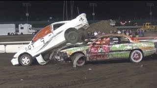 LA County Fair Demolition Derby 2013 [upl. by Volnay]