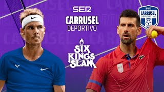 👑🎾 RAFAEL NADAL vs NOVAK DJOKOVIC  EN DIRECTO EL SIX KINGS SLAM DE TENIS [upl. by Poll]