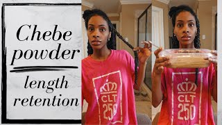 CHEBE POWDER For Quick Hair Growth and Length Retention [upl. by Enelyad276]