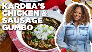 Kardea Browns Chicken and Sausage Gumbo  Delicious Miss Brown  Food Network [upl. by Philender878]