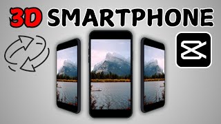 How To Create 3D Smartphone Rotation Animation in Capcut Mobile [upl. by Ahtanoj]