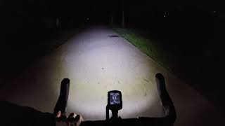 Enfitnix Navi800 Smart Bicycle Front Light at Night [upl. by Hera]