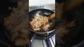 Pritong manok ulam pritongmanok cookingtime asmrcooking [upl. by Hahsia]