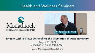 Rheum with a View Unraveling the Mysteries of Autoimmunity Seminar [upl. by Lanuk592]