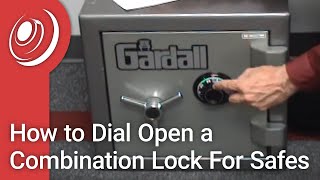 How to Dial Open a Combination Lock For Safes [upl. by Pritchard]