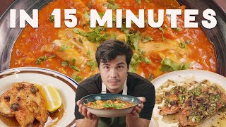 4 Easy Chicken Breast Recipes with Erwan Heussaff [upl. by Onairot155]