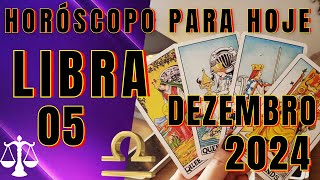 LIBRA ♎TE ESPIONAM E ALGO MUITO FORTE VAI ACONTECER 👀😱 CUIDADO⚠️Horóscopo de hoje 05122024 [upl. by Flo]