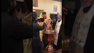 This is How We Baptize—Baptism of my Daughter Maria orthodox baptism catholic christianity [upl. by Sarge69]