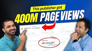 This Publisher Got 400M Page Views Website SEO Complete Course FREE 2024 [upl. by Eytak109]