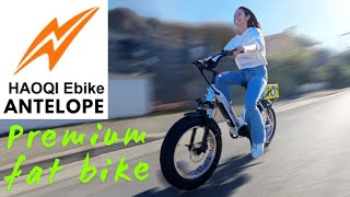 HAOQI ANTELOPE DUAL BATTERY LOAD eBIKE  RUGGED FAST BEAUTIFUL  FULL TEST [upl. by Dunston]