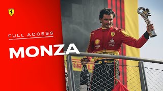 SF Full Access  2023 Italian GP  Podium at home [upl. by Esdnyl]