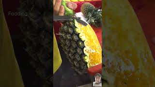 I LOVE PINEAPPLE 🍍🍍🍍 pineapple fruit fruitcutting fruitcarving shortvideo shorts short [upl. by Elberta895]