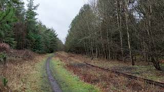 Ashington Colliery RailwayButterwell Line near Ashington  March 2024 [upl. by Mariel]