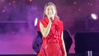 SOFIA FYANG SMITH MAY MESSAGE SA SPECIAL SOMEONE  GIANT CHRISTMAS TREE LIGHTING AT SMART ARANETA [upl. by Adnilg]